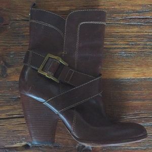 Frye leather boots size 9